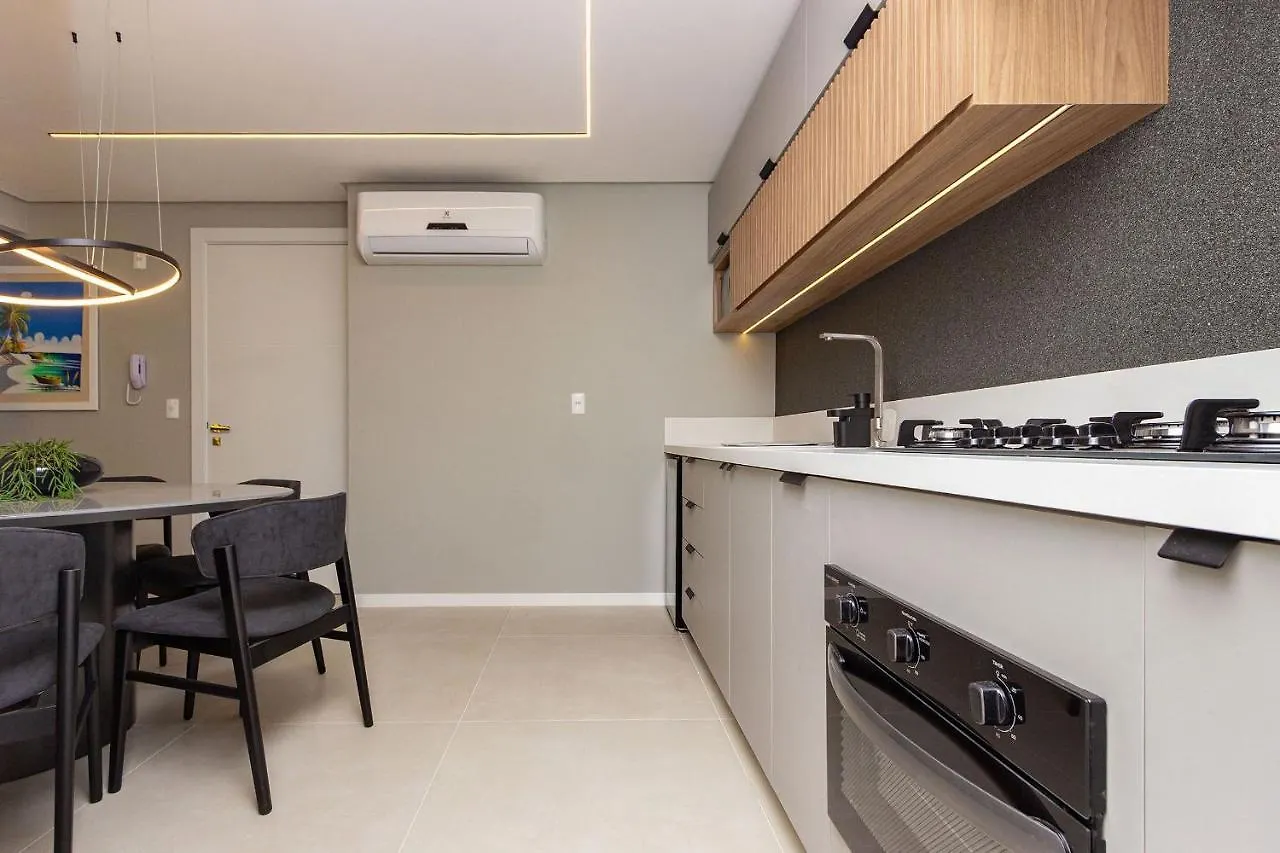 Apartman Caraibas 202 - Lindissimo Apartamento Em Canto Grande, A 120 Metros Do Mar - Piscina Terreo. Bombinhas Brazília